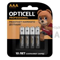 Элемент питания OPTICELL PROFESSIONAL LR03 BL4 (4/48/192/21504)