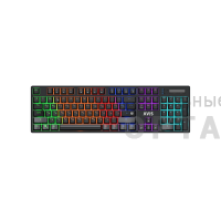 Клавиатура проводная игровая механическая DEFENDER Avis GK-312 RU, 104+FN, радуж, SNK Red, черный (1/10)