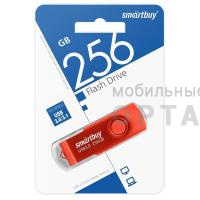Флешка USB 3.0 256 Гб Smartbuy Twist красный