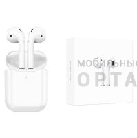 Наушники внутриканальные BOROFONE BW79 True, , пластик, микрофон, bluetooth 5.4, цвет: белый (1/22/132)