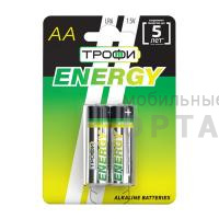 Элемент питания ТРОФИ ENERGY LR6  BL2   (2/20/360/8640) Элемент питания ТРОФИ ENERGY LR6  BL2   (2/20/360/8640)