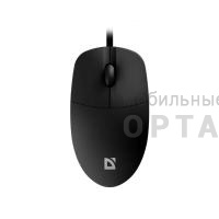 Мышь проводная DEFENDER Azora MB-241 черн,3D,1200dpi,1,8м (1/100)